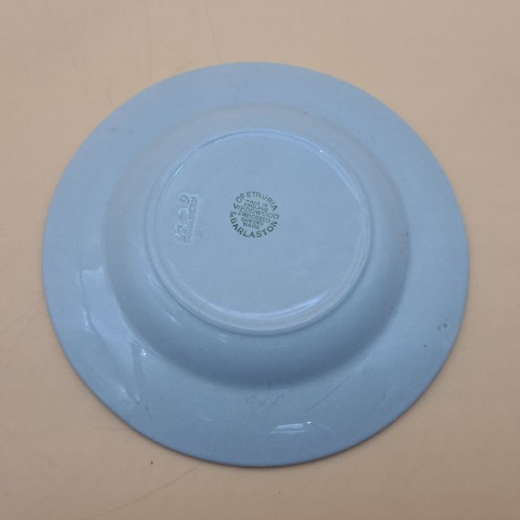 Queensware Blue Ashtray by Wedgwood of Etruria & Barlaston - Picture 6 of 11
